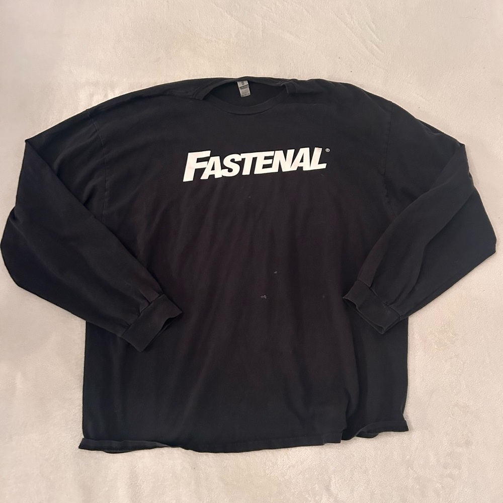 Gildan Black Long Sleeve Men's Tee
